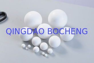 China As bolas anticorrosivas do Polytetrafluoroethylene/material branco de PTFE para selar parte fornecedor